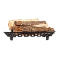 thumbnail image 2 of Modern Ember Essen 24" Cast Iron Fireplace Log Grate – Heavy-Duty Wood-Burning Fire Pit & Wood Stove Log Rack, 2 of 4