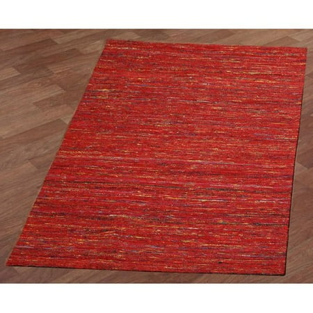 St. Croix Sari Silk Handmade Red Area Rug