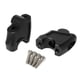 thumbnail image 4 of Elevador de manillar CNC universal para motocicleta, abrazadera de manillar, accesorios para motocicleta Negro, 4 of 8