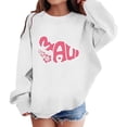 thumbnail image 1 of Vêtements pour Enfants Sweat à Capuche pour Filles Mode Décontractée Imprimé Col Rond, 1 of 4