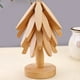 thumbnail image 4 of Posavasos decorativos Naiovety de madera de haya, 4 of 6