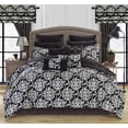 thumbnail image 2 of Chic Home Olivier 24 Piece Reversible Bed in a Bag, Queen, 2 of 10