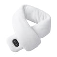 thumbnail image 2 of YOPTOP purcolt Neck Heating Pad  Heated Neck Wrap Heater Heated Scarf Unisex Long Rechargeable Heating Scarf Dual Control Intelligent Heating Neck Support Vibration Massage Scarf,White,One Size, 2 of 4