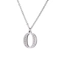 thumbnail image 1 of Características del collar de estilo europeo y estadounidense de la joyería de letras de moda prominente tridimensional collar de pareja universal para hombres y mujeres, 1 of 6