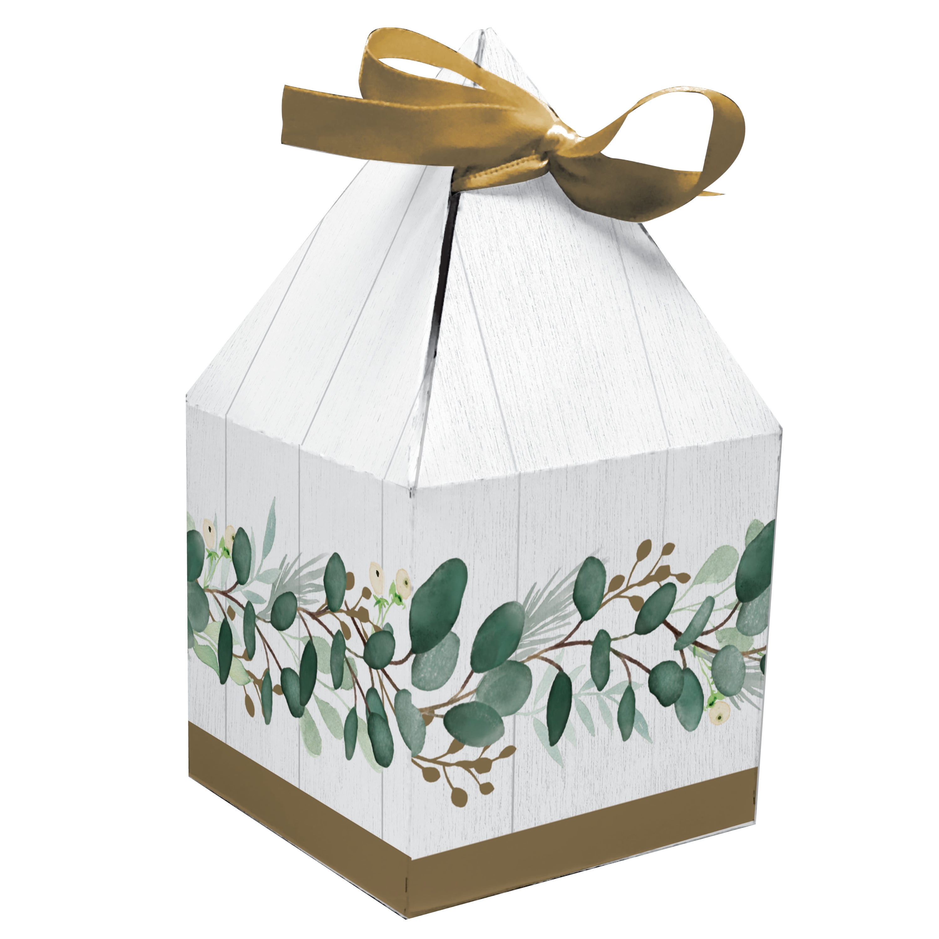 Eucalyptus Favor Boxes 24 Count For 24 Guests Walmart Com Walmart Com