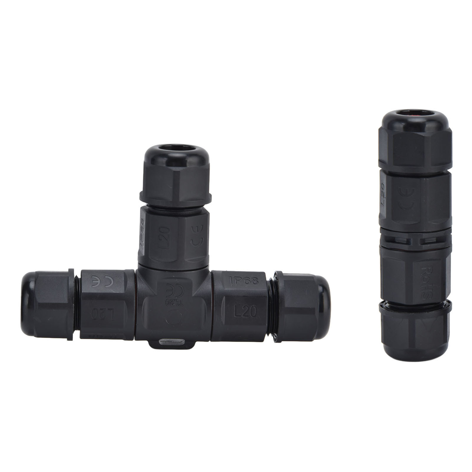Electrical Junction Box Connectors, IP68 Waterproof Cable Connector 3
