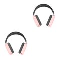 thumbnail image 2 of sweethay 2 uds funda para auriculares Bluetooth Protector de auriculares reemplazo de silicona para Max Type2 NO2, 2 of 6