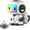 Gray, variant on Aezusy RC Robot Toys for Kids, Programming Remote Control Robots with Walking Sliding Recording Music & LED Lights, STEM Educational Interactive Toy Gift for Boys Girls Ages 3-8, Gray
