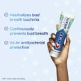 thumbnail image 3 of (2 pack) Crest Toothpaste Clean Breath Spearmint 4.6oz - Neutralizes Bad Breath, Antibacterial Protection, Fights Cavities, Freshens Breath, Gently Whitens, 3 of 16