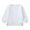 White, variant on WOYY Boys Girls Casual Sweatshirt Kids Solid Crewneck Pullover Sweatshirts, Sizes 2-3T