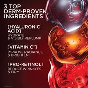 LOreal Paris Revitalift Triple Power Face Moisturizer, Unscented Cream, 1.7 oz