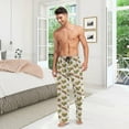 thumbnail image 5 of CROPD Pajama Pants Men Sleepwear Lounge Pants Pjs Bottoms with Pockets, 5 of 7