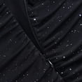 thumbnail image 7 of Womens Sexy Sequin Sparkly Glitter Dress Off Shoulder Long Sleeve Cocktail Evening Party Mini Dress Party Club Dresses, 7 of 7