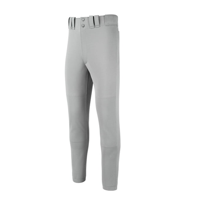 Pantalones Mizuno Premier Player para hombre, color gris, talla M