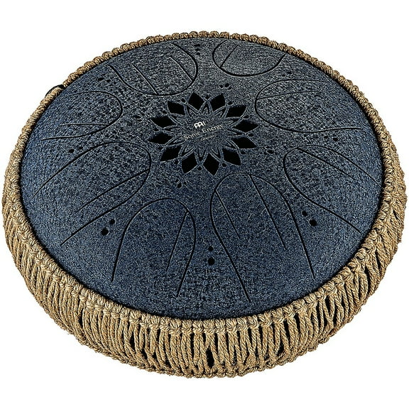 MEINL Sonic Energy C Minor Medium Octave Steel Tongue Drum Navy Blue