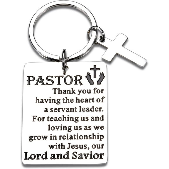 Pastor Gifts Pastor Thank You Gifts Keychain for Men Women Church Appreciation Gift Religious Jewelry Christmas Birthday Easter Gifts for Pastor Funny Pastor Jewelry Keychain Christian Gift for Pastor