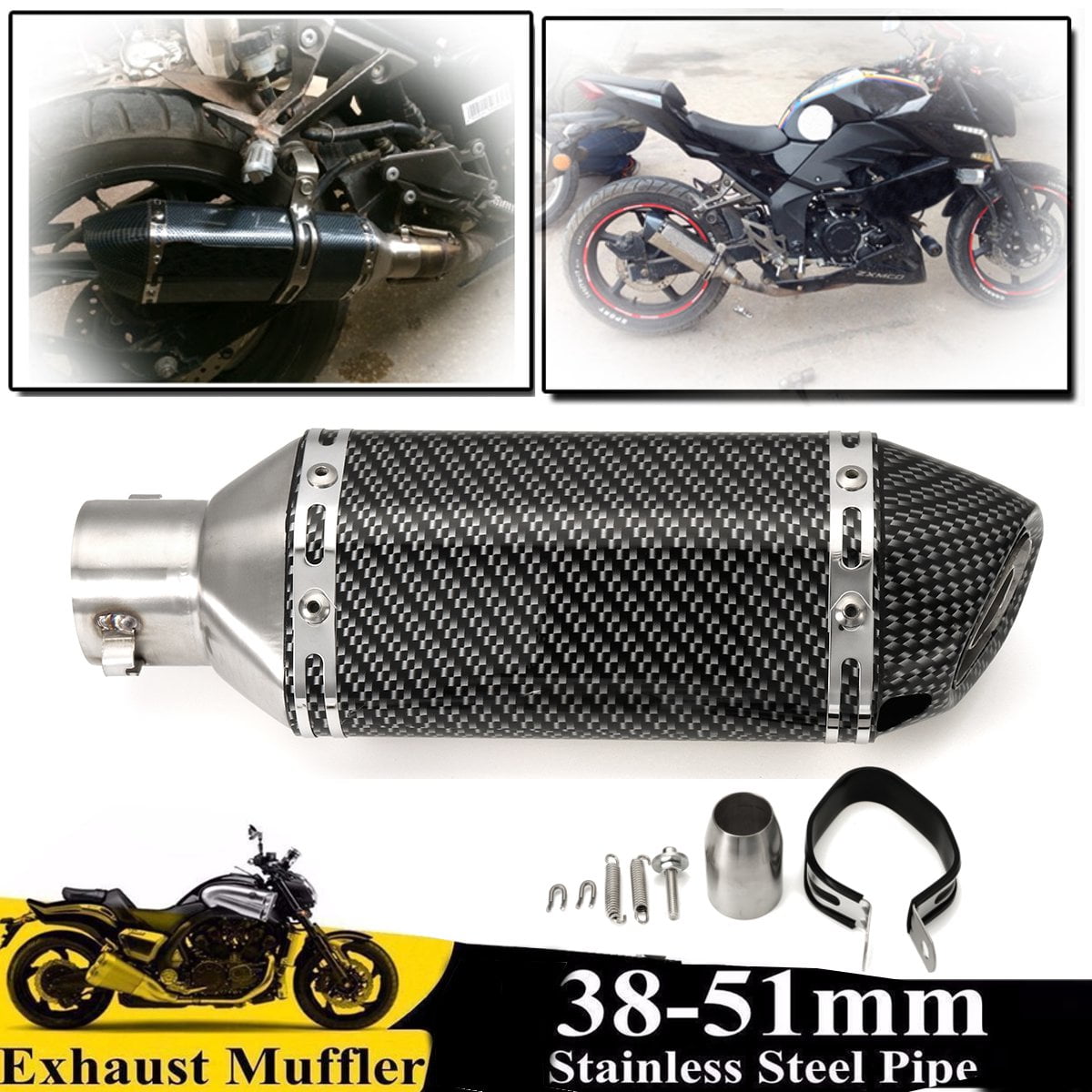 shorty muffler motorcycle
