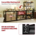 thumbnail image 4 of 48"W 5-Tier Heavy Duty Garage Shelving Unit, 72"H x 48"W x 24"D Carbon Steel Storage Rack, 3000 LBS Capacity, 4 of 7