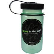 Nalgene Mini-Grip Glow Water Bottle, 12 Fluid Ounce, Green