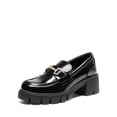 thumbnail image 1 of Mocasines DREAM PAIRS SDLS2321W Plataforma Chunky Negro 9.5, 1 of 9