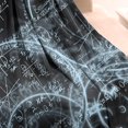 thumbnail image 3 of Math Equations Glowing Formulas Black Pattern Blanket,Comfortable Soft Flannel Throw Blanket,All Season,Warm Lightweight Blankets for Sofa Bed Couch Living Room Chair,50"x60", 3 of 4