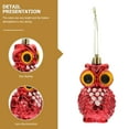 thumbnail image 6 of Gymnture 4pcs Christmas Owl Decorations for Xmas Tree/Home Decor, 6 of 10