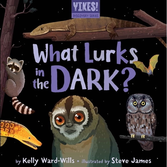 Yikes! What Lurks in the Dark?, (Board Book)