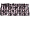 thumbnail image 4 of Floral Poplin Damask Window Valance 58" Wide, 4 of 11