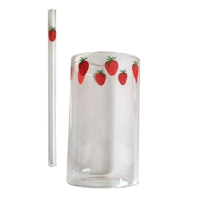 NANA Oosaki Nana Anime Water Cup Strawberry Glass Heat-resistant Milk Cup  Gift