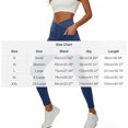 thumbnail image 3 of Tmtolofot Cross Wrap Jeggings for Women Tummy Control Pull on Stretchy Jean Leggings High Waisted Crossover Skinny Jeans with Pockets Slim Fit Gym Workout Yoga Pants 2026 Spring Yoga Leggings|Black, 3 of 5