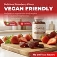 thumbnail image 4 of Vitamin B Complex Gummies for Women & Men – Vegan B12, Biotin, Niacin & Folate – Energy, Metabolism, Nerve Support – Strawberry Flavor – 60 Gummies – O Nutritions, 4 of 9