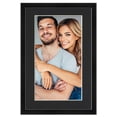 thumbnail image 2 of 27x40 Frame Black With Black Picture Mat For 27x40 Photo - Black 30x43 Frame To Display Print or, 2 of 8