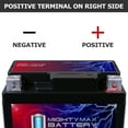 thumbnail image 4 of YTX7L-BS -12 Volt 6 AH, 100 CCA, Rechargeable Maintenance Free SLA AGM Motorcycle Battery, 4 of 14