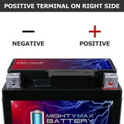 YTX7L-BS -12 Volt 6 AH, 100 CCA, Rechargeable Maintenance Free SLA AGM Motorcycle Battery