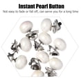 thumbnail image 1 of VERDANVERSE 20Pcs Pant Buttons No Sew Metal Round Assorted Color Clasp Equipped for Weddings, 1 of 4