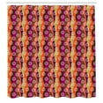 thumbnail image 3 of Ambesonne Abstract Shower Curtain, Folkloric Circles and Dots, 69"Wx84"L, Multicolor, 3 of 5