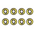 thumbnail image 2 of 8 Pieces Bearings Skateboard Bearings Longboard Roller Skate Bearings 608RS Double Shielded - yellow, 2 of 9