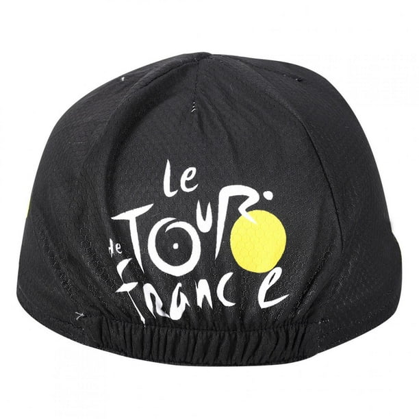 Tbest Gorra de Bicicleta de Secado Rápido,Gorra de Sombrero de Ciclismo Transpirable Absorción de Sudor Gorro de Beanie Cap Deportes al Aire Libre Unisex Negro Ecomeon no