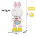 thumbnail image 1 of Blocks Momo Doodle Rabbit Nano Cartoon Colour Large Model Bearbrick Building Block Micro Diamond Bricks Kids Toys Birthday Gift Set, 1 of 7