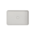 thumbnail image 4 of BOCCHI 1476-002-0125 Sottile Rectangle Vessel Fireclay Sink w/ Drain Matte White, 4 of 6