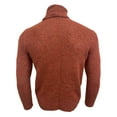 thumbnail image 2 of BLK DNM Men's Alpaca Merino Turtleneck Sweater 12, Brick Red Melange, S, 2 of 2
