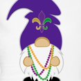 thumbnail image 3 of CafePress - Funny Mardi Gras Gnome Pajamas - Women's Short Sleeve Print T-Shirt and Pants Light Cotton Pajama Set, 3 of 7