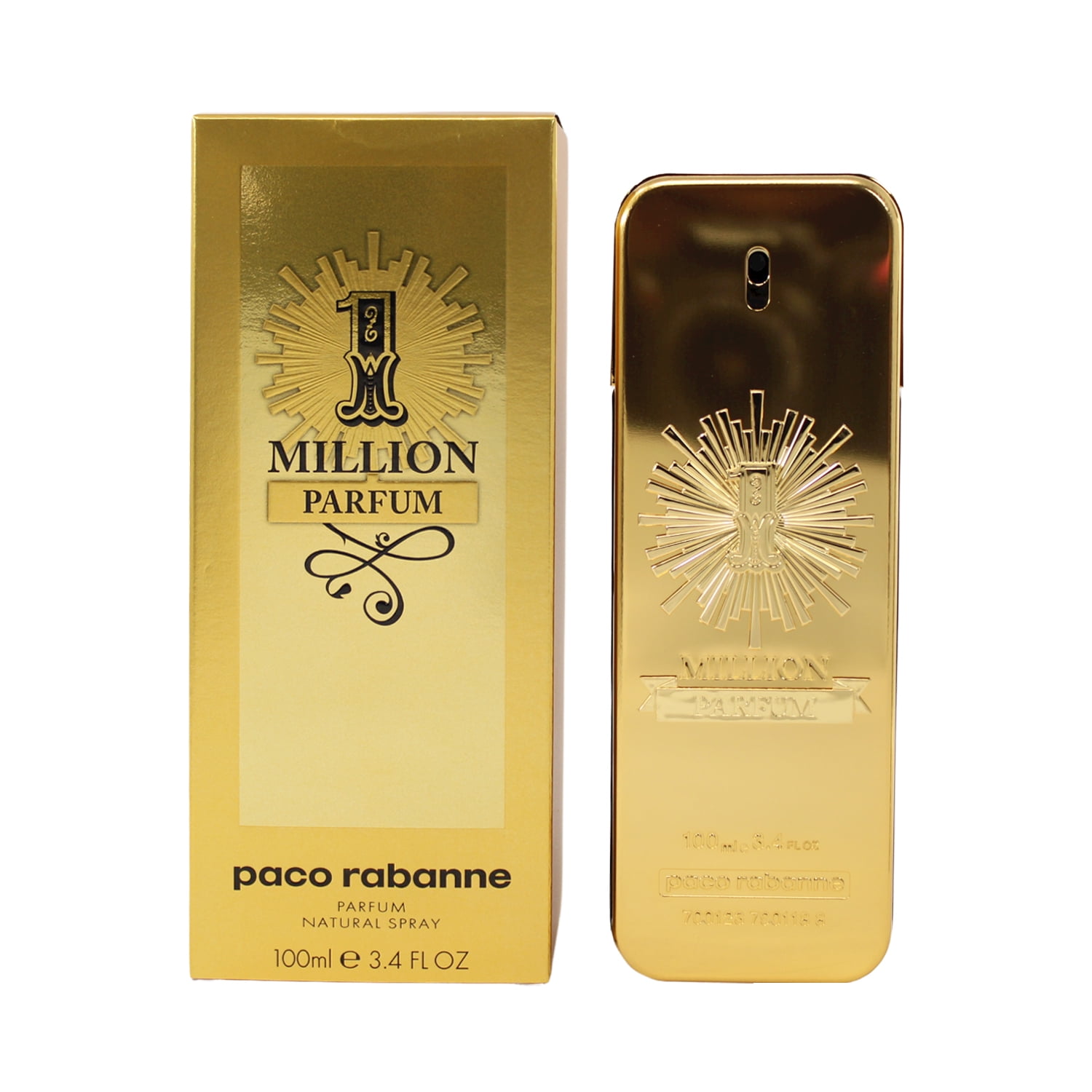 1 Million Parfum by Paco Parfum Spray 3.4 oz for -