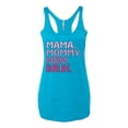 thumbnail image 2 of Wild Bobby Mama Mommy Mom Bruh Girl Mom Women Tri-Blend Racerback Tank Top, 2 of 6