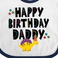 thumbnail image 4 of Inktastic Happy Birthday Daddy Party Boys or Girls Baby Bib, 4 of 4