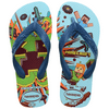 Havaianas Kid's Top Minecraft Flip Flop Sandals, White, Size 3 Youth