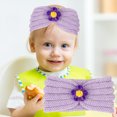 thumbnail image 1 of Hair Rope Children'S Wool Headband Top Hairband For Warm Autumn And Winter Hairband Solid Flower Headband 21 Color, Hair Rope for Women, 1 of 4