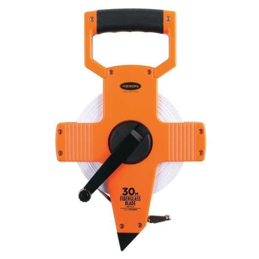 Keson 30 m Tape Measure, 1/2 in Blade OTR-30M