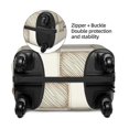 thumbnail image 5 of Multi-Size Suitcase Protective Cover Full Range Double Stitching Invisible Zipper For Travel Business Beige Checked Hand-Drawn Sketch_4 Medium, 5 of 8