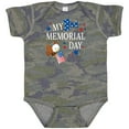 thumbnail image 3 of Inktastic My First Memorial Day Eagle Boys or Girls Baby Bodysuit, 3 of 5